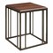 Home Style Side Table Brown 58x45x45cm