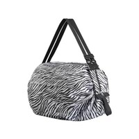 Sue&#39;s choice Reusable Shopping Bags, Foldable Grocery Storage Tote Bag, Heavy Duty Reusable Grocery Bags with Zipper Duffle Bag for Travel Women/Men Gym Backpack