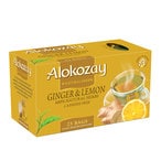 Buy Alokozay Ginger And Lemon 25 Tea Bags in UAE