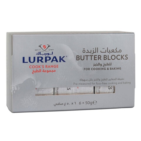 Lurpak Cook&#39;s Range Butter Blocks 6x50g