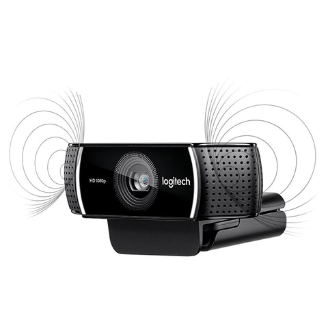 Logitech Pro Stream 1080p Webcam For Video Streaming And Recording &ndash; Black (960-001211)