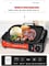 BBQ Grill pan, Barbecue Oven Non-stick Bakeware-Induction cooker, compatible aluminum non-stick coated bakeware with grease drainage system (30*25*2cm)
