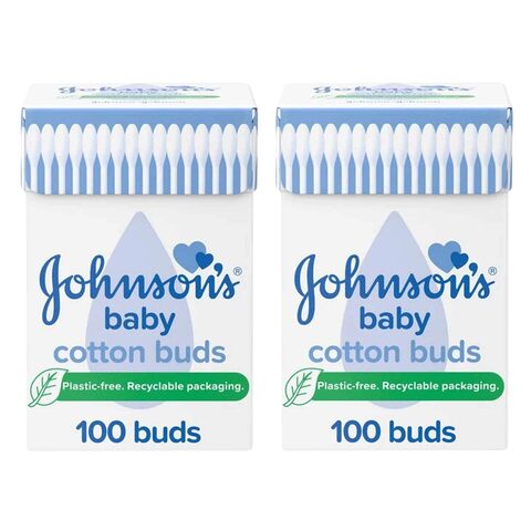 Johnson s Baby Cotton Buds 100 Pieces x Pack of 2 35% Off
