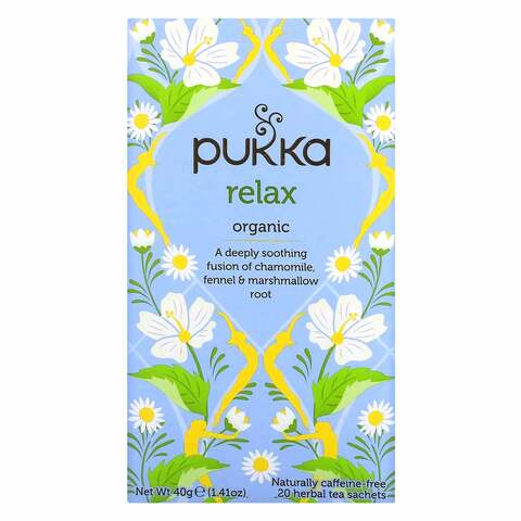 Pukka Tea Bag Chamomile Fennel And Marshmallow Root 40 Gram