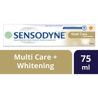 Sensodyne Multi Care + WhiteningاToothpaste For Sensitive Teeth Superior Whitening Action 75ml