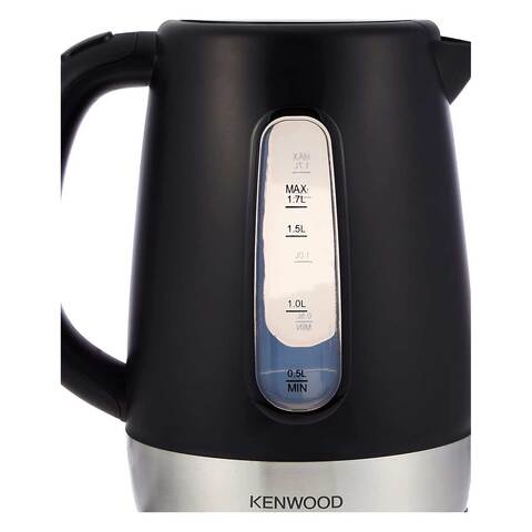 Kenwood Plastic Kettle Cordless 1.7L Black