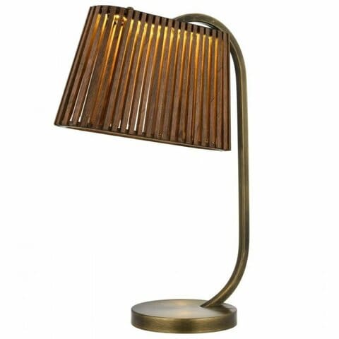 Avonni HML-9024-LED Antique Desk Lamp, Bedside Table Lamp, Living Room Lamp