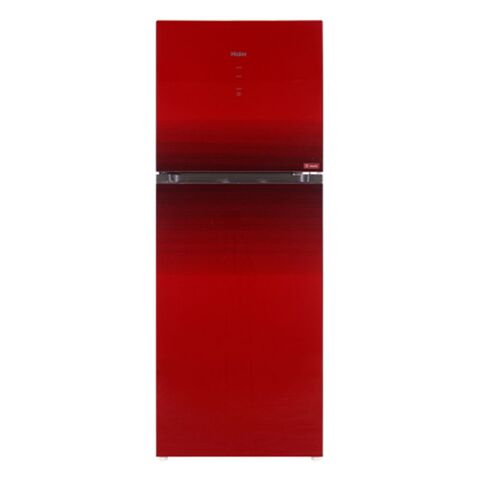 Haier 16 CFT Digital Inverter Refrigerator HR-438IDRT Red