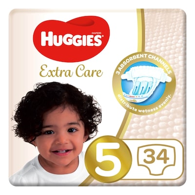 Huggies Size ( 6 ) Mega Pack 42 Diapers + 15 Kg - SKU-WFTSLLP8K9A7