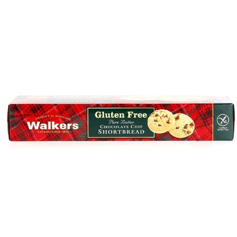 Walkers GF Pure Butter Chocolate Chips Shortbread 140g