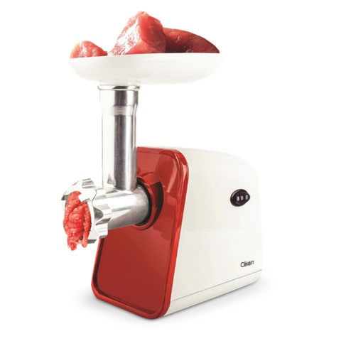 Buy Clikon meat grinder, CK2614, White/Red in Saudi Arabia