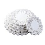 Buy Lavish [ 250 Piece ] Cake Placemat Bake Oil Absorbing Paper Mats Decoration Paper Doilies Random Size in UAE