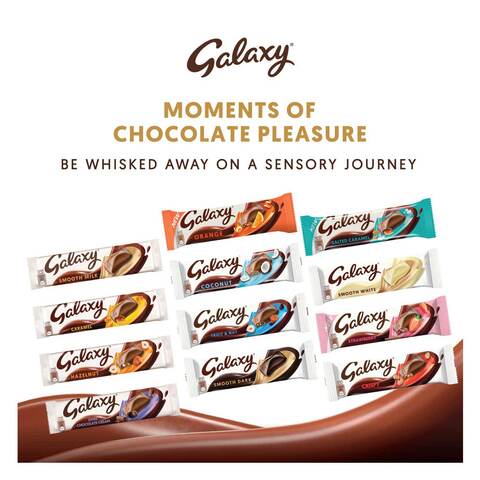 Galaxy Caramel Chocolate Bars 40g Pack of 24