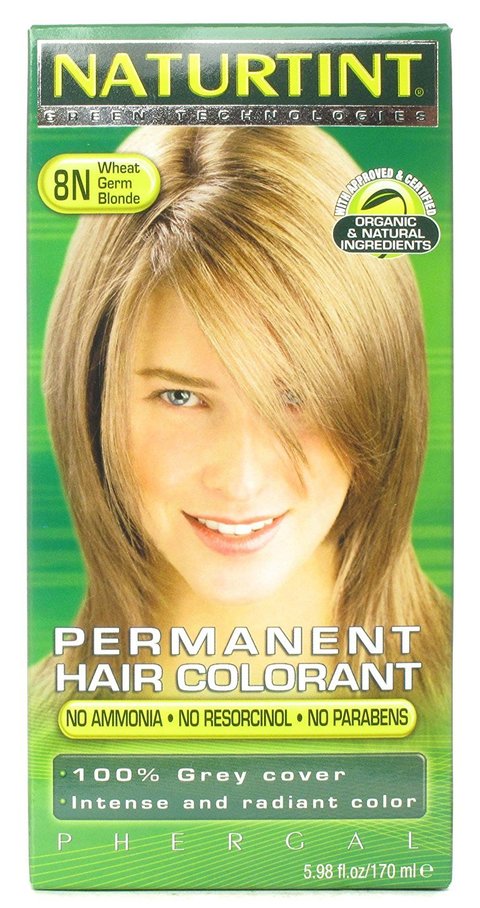 Naturtint - Permanent Hair Color 8N&nbsp;Wheat Germ&nbsp;Blonde&nbsp; -  5.6 Oz.