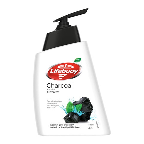 Lifebuoy Antibacterial Hand Wash Charcoal &amp; Mint 500ml