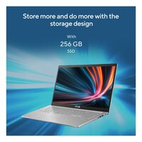 Asus VivoBook X1500EA Laptop With 15.6-Inch Display Core i3-1115G4 Processor 8GB RAM 256GB SSD Intel UHD Graphics Indie Black