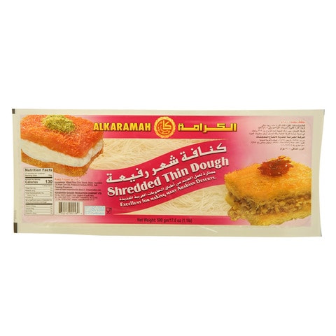 Al Karamah Shredded Thin Dough 500g price in UAE | Carrefour UAE ...