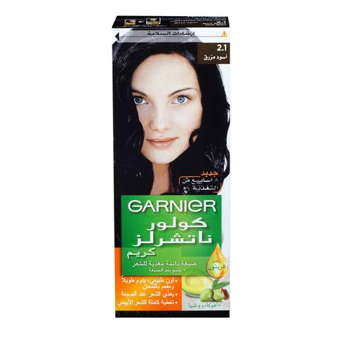Buy Garnier Colour Naturals Cream Nourishing Permanent Hair Colour  Blue  Black 100g Online - Shop Beauty & Personal Care on Carrefour Saudi Arabia