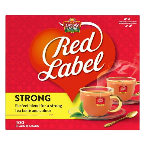 اشتري بروك بوند ريد ليبل شاي 100 كيس في السعودية