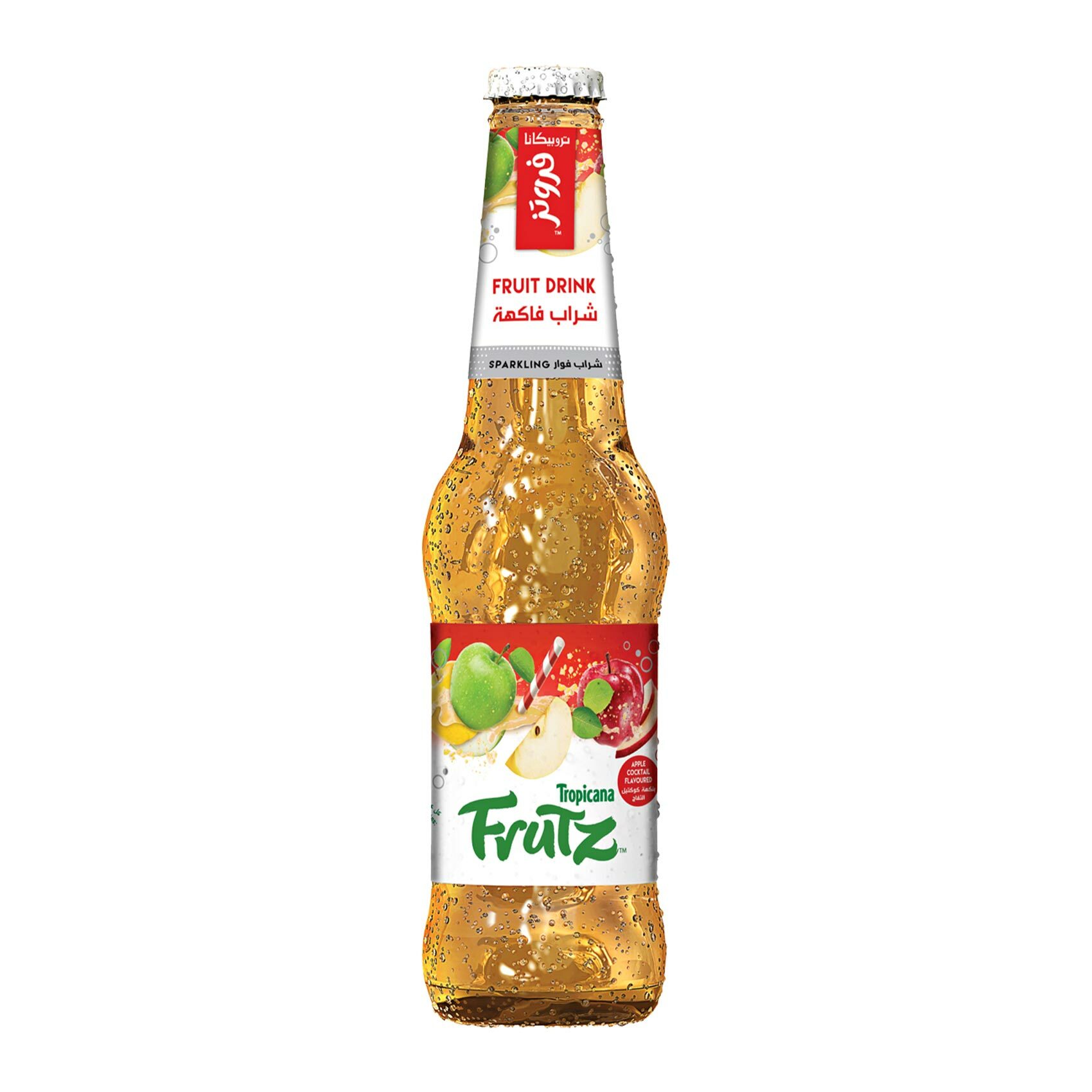 Buy Tropicana Frutz Apple Cockatiel Flavored Fruit Drink 300 Ml Online Shop Beverages On Carrefour Saudi Arabia