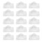 Generic 100Pcs Disposable Plastic Loaf Containers Plastic Sandwich Wedges Sandwich Packing Containers