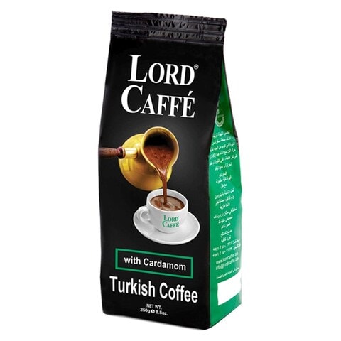 Lord Caffe Turkish Coffee With Cardamom 250g