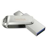 SanDisk Ultra Dual Drive Luxe USB Type-C Flash Drive 1TB Silver