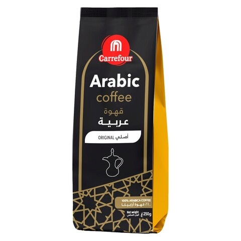 كارفور قهوة عربية محمصة داكنة 250 غرام