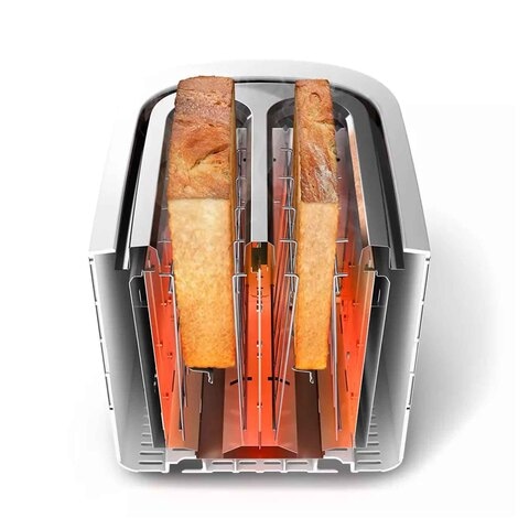 فيليبس محمصة خبز 2 شريحة  HD2637 لون وردي