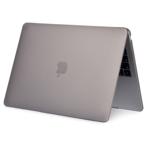 Ozone - Rubberized Frosted Case For Macbook Air 13-inch with Retina Display (A1932) Protective Hard MacBook Cover - Grey