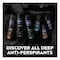 NIVEA MEN Antiperspirant Roll-on for Men Deep Black Carbon Antibacterial Espresso Scent 50ml