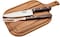 Tramontina 3 Piece Barbecue Churrasco Set - Stainless Steel Professional Sharp Chef Carving Knives And For KS Set With Plywood Handles
