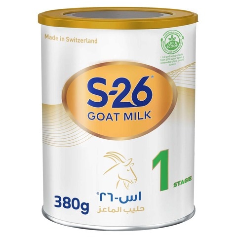 Wyeth Nutrition S-26 Stage 1 Goat Milk Baby Formula 380g