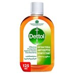 Buy Dettol Antibacterial Antiseptic Disinfectant Liquid, 125ml in Kuwait