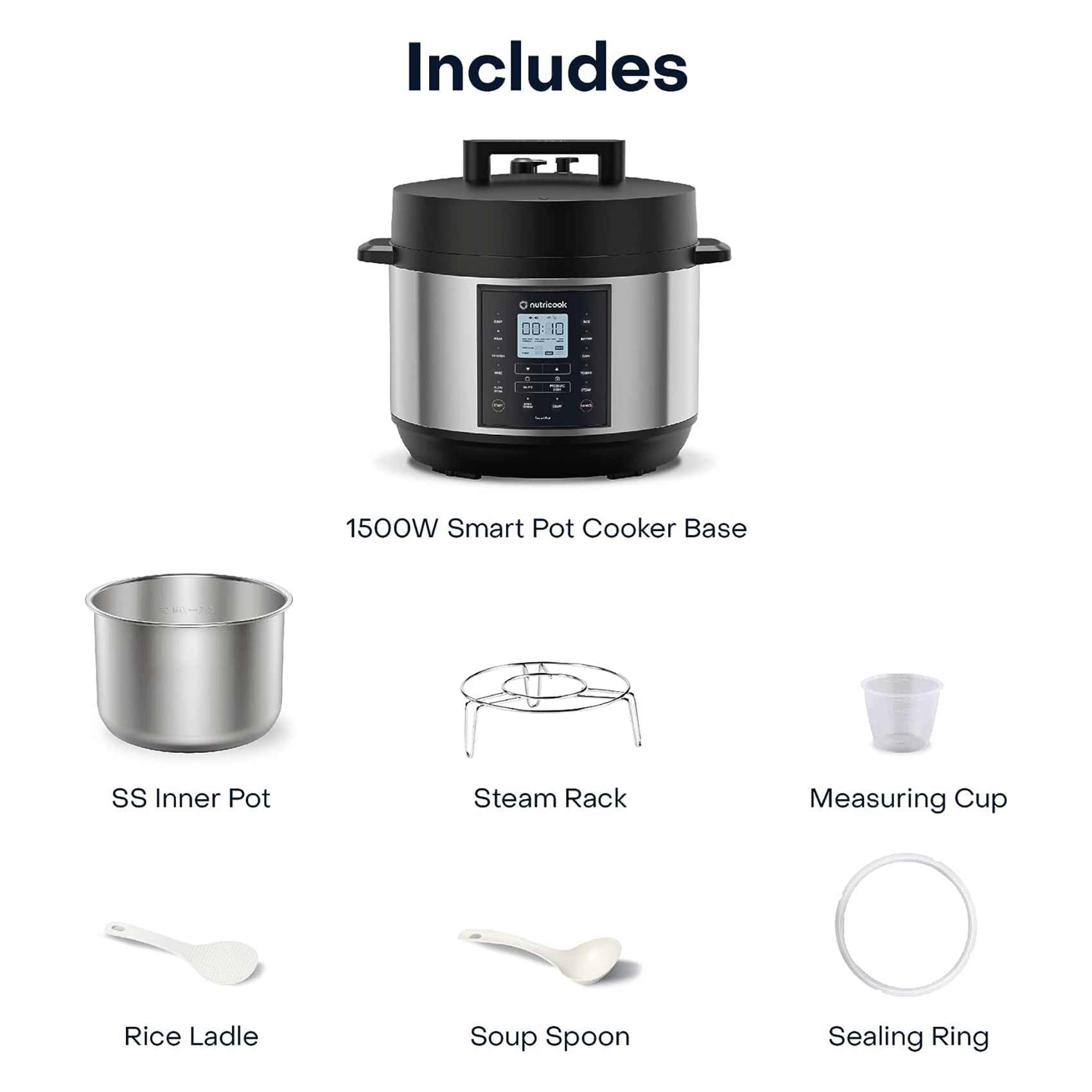 BLUELK 10-in-1 Electric Pressure Cooker, Multi-Functional Slow