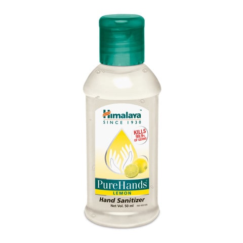 Himalaya pure hands sanitizer lemon 50 ml