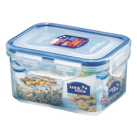 Lock &amp; Lock Rectangular Flat Food Container 470ml