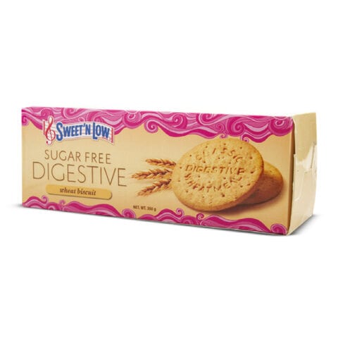Buy Sweetn low sugar free digestive white biscuit 350 g in Saudi Arabia