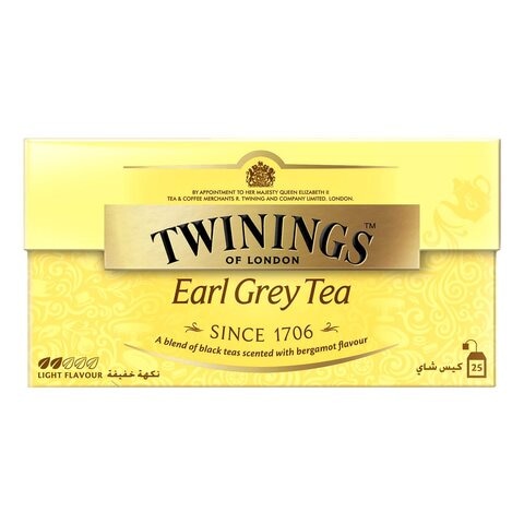 Twinings Earl Grey Loose 25 Tea Bags