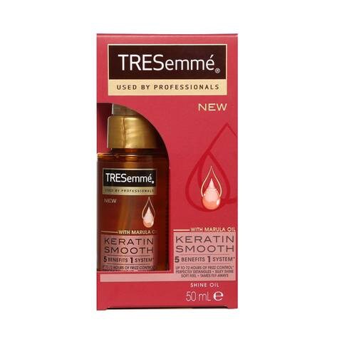 Tresemme shine discount oil keratin smooth