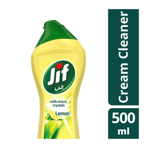 اشتري جف كريم تنظيف بالحبيبات المجهرية الدقيقة رائحة الليمون 500 مل في السعودية