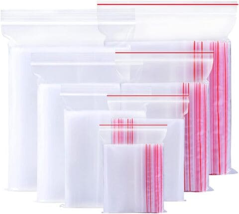 Zip lock sale plastic bags sizes