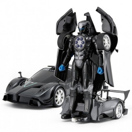 Rastar - Rastar 74620 1/14 R/C Pagani Zonda R Transformable Car Black