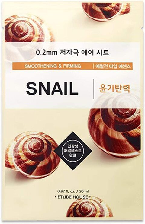 Etude House 0.2 Therapy Air Mask Snail, 20ml