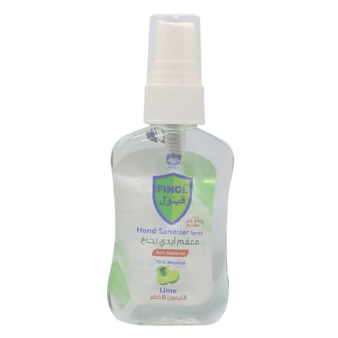 Finol Hand Sanitizer Spray Lime 50 Ml