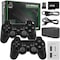 2.4G Wireless Controller Gamepad Console Stick Plug and Play Video Game Stick with 10000+ Games 9 Classic Emulators 4K High Definition HDMI Output for TV with Dual 2.4G Wireless Controllers