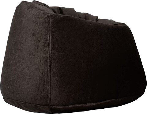 Luxe Decora Soft Suede Velvet Bean Bag Cover Only (3XL, Coffee Brown)