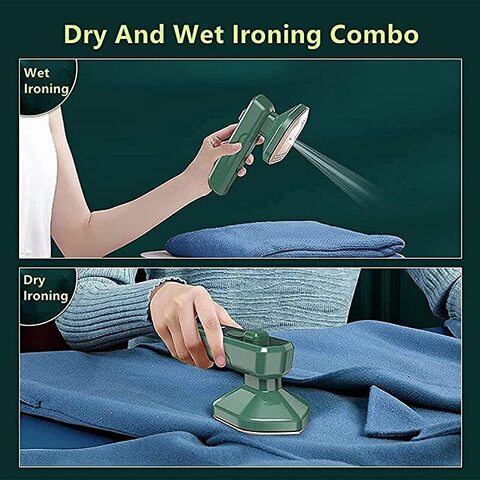 Professional Micro Steam Iron Portable Mini Handheld Garment Steamer For Clothes,Travel Size Irons Micro Machines Small Wrinkle Fabric Shirt Steamers Iron With Spray,Support Dry And Wet Ironing