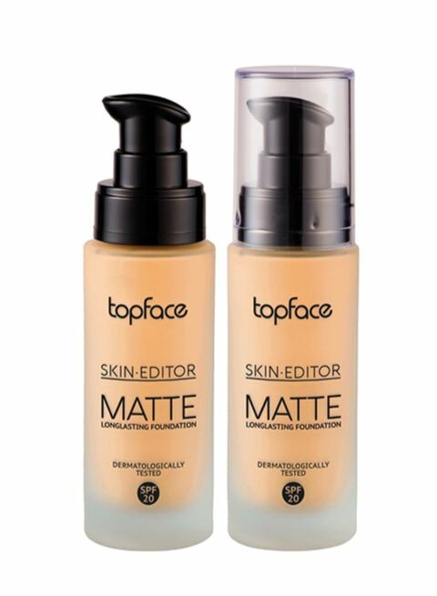 Topface Skin Editor Matte Long Lasting Foundation 08 Ivory