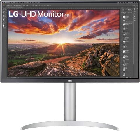 LG 27UP850N 27 Inch, IPS 4K UHD Monitor, VESA Display, HDR, 400 USB-C, White